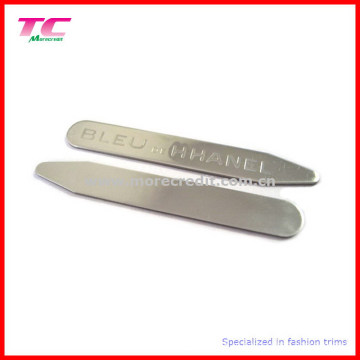 Clássico personalizado logotipo Metal Collar Stay para High-End Brand Shirts (TC-OT1001)